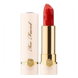 Too Faced Peach Kiss Lipstick in Muy Caliente 💋💄